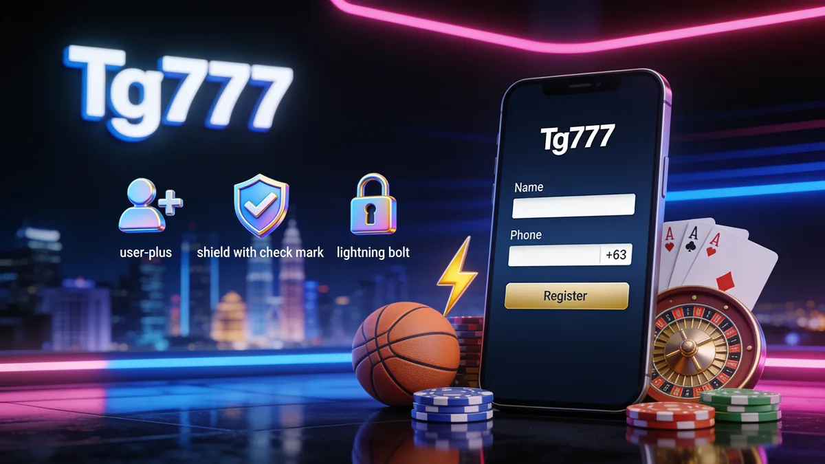 How to Register at TG777 Online: A Step-by-Step Guide for players in the Philippines